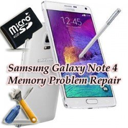 Samsung Galaxy Note 4 N9100 Memory Problem Repair